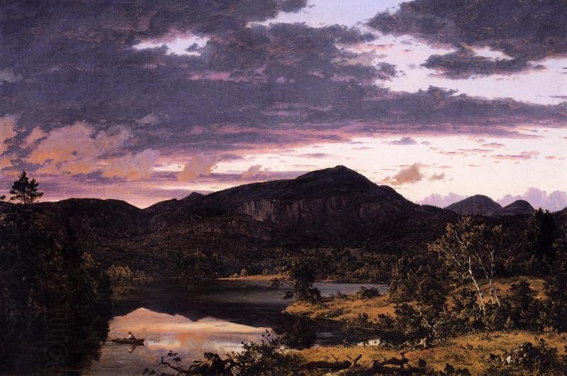 Frederic Edwin Church Lake Scene in Mount Desert China oil painting art